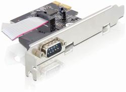 Delock adaptér PCI Express x1 1xsériový port UART, + low profile záslepka