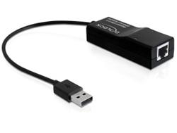 Delock Adapter USB 2.0 Ethernet RJ45 10/100/1000