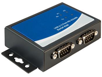 Delock adaptér USB 2.0 na 2x sériové rozhranní RS-422/485