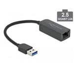 Delock Adaptér USB Typ-A samec na 2,5 Gigabit LAN kompaktní