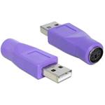 Delock Adapter USB Type-A samec > PS/2 samice