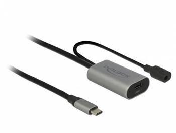 Delock Aktivní prodlužovací kabel USB 3.1 Gen 1 USB Type-C™ 5 m