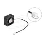 Delock Axiální ventilátor: 5 V DC, 40 x 40 x 20 mm, černý