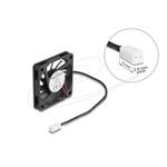 Delock Axiální ventilátor: 5 V DC, 60 x 60 x 10 mm, černý