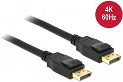 Delock Displayport 1.2 kabel samec > Displayport samec 4K 60 Hz 1,5 m