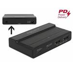 Delock Externer USB 3.1 2 Port Typ-A und 2 Port USB Type-C™ Hub mit 10 Gbps