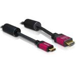 Delock HDMI kabel A/C samec/samec, délka 3 metry