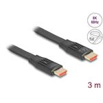 Delock High Speed HDMI Plochý stuhový kabel 48 Gbps 8K 60 Hz 3 m