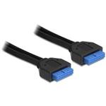 Delock kabel interní 19pin USB 3.0 samice/samice, 45 cm