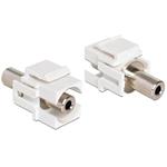 Delock Keystone module Stereo jack 3.5 mm samice > Stereo jack 3.5 mm samice