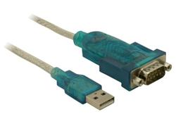DeLock Konvertor USB->COM DB9, kabel 1,8 m modrý
