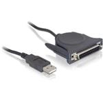 Delock konvertor USB->Paralelní 25-pin (šroubky) 0,8 m