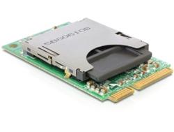 Delock MiniPCIe Card Reader SD/SDHC USB 2.0 industry
