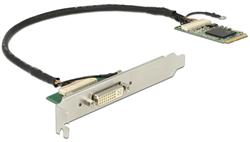 Delock Module Mini PCIe I/O PCIe full size DVI / VGA Graphics Adapter