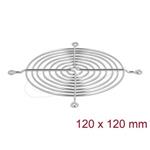 Delock Mřížka ventilátoru, 120 x 120 mm, stříbrná