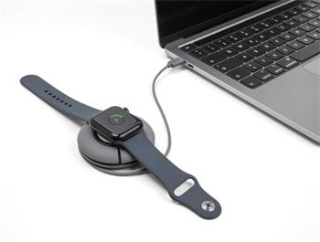 Delock Nabíjecí kabel USB Type-C™ na hodinky Apple Watch, 1 m, šedý, magnetický