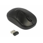 Delock Optical 3-button mini mouse 2.4 GHz wireless