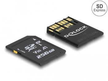 Delock Paměťová karta SD Express, 256 GB