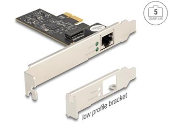 Delock PCI Express x1 karta na 1 x RJ45 5 Gigabit LAN