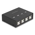 Delock Přepínač USB 2.0, 4 PC na 4 zařízení
