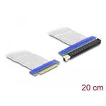 Delock Riser karta PCI Express, ze zástrčky x8 na slot x16, s kabelem, délka 20 cm