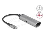 Delock Síťový adaptér USB Type-C™, 5 Gigabit LAN, 1 x RJ45 s Power Delivery, PD 3.1, 140 W