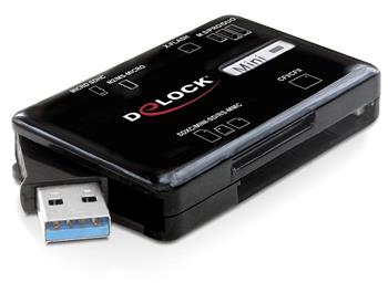 Delock USB 3.0 čtečka paměťových karet 63 v 1