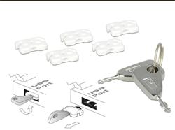 Delock zámek USB portu pro USB A samici