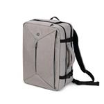 Dicota Backpack Dual Plus EDGE 13-15.6 light grey