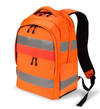 Dicota Backpack HI-VIS 25 Litre Orange