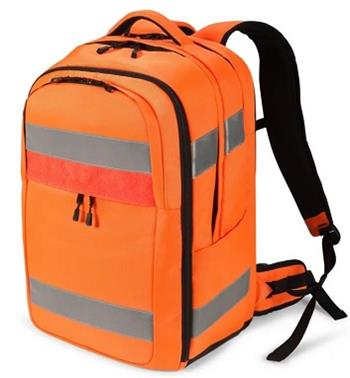 Dicota Backpack HI-VIS 32-38 Litre Orange