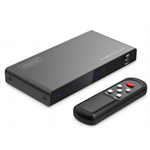 DIGITUS 3x1 HDMI Switch, 8K/60Hz (4:4:4), HDR, HDCP 2.3