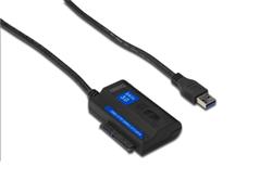 Digitus Adaptérový kabel USB 3.0 na SATA3 1,2 M včetně napájecího zdroje