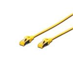 Digitus CAT 6A S-FTP patch cable, Cu, LSZH AWG 26/7, length 1 m, color yellow
