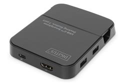 DIGITUS Dokovací stanice pro smartphony, 2x USB 2.0, 1x Hub USB 3.0 1x HDMI, 1x SD 2.0, 1x Micro SD 2.0