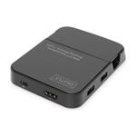 DIGITUS Dokovací stanice pro smartphony, 2x USB 2.0, 1x Hub USB 3.0 1x HDMI, 1x SD 2.0, 1x Micro SD 2.0