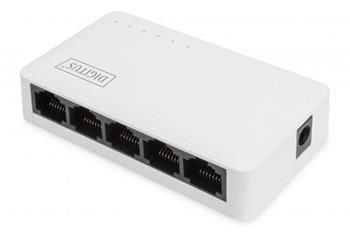 DIGITUS Gigabit Ethernet Switch 5-port, unmanaged, Desktop