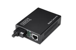 Digitus Media Converter, Singlemode, BiDi, WDM 10/100Base-TX to 100Base-FX, Tx1310nm / Rx1550nm SC connector, Up to 40k