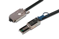Digitus Připojovací kabel SAS, Infiniband - mini SAS 26 pin 1,00m, CU, AWG28, 2x stínění, M / M