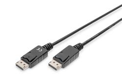 Digitus propojovací kabel DisplayPort, DP M/M, 5,0 m, s blokováním, DP, 1,1 a