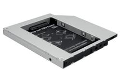 DIGITUS SSD / HDD instalační rám pro / DVD / Blu-ray přihrádky na CD, SATA na IDE, 12.7 mm Výška instalace