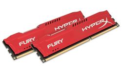 DIMM DDR3 16GB 1866MHz CL10 (Kit of 2) KINGSTON HyperX FURY Red
