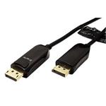 DisplayPort aktivní optický kabel v.1.4 (HBR3, 8K@30Hz), DP(M) - DP(M), 50m