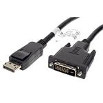 DisplayPort - DVI kabel, DP(M) -> DVI-D(M), 1920x1200@60Hz, 5m