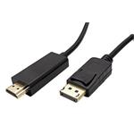 DisplayPort - HDMI kabel, DP(M) -> HDMI M, 1920x1200@60Hz, 2m