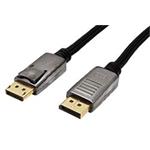 DisplayPort kabel v.1.2 (HBR2, 4K@60Hz), DP(M) - DP(M), 1,5m
