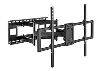 Držák TV do 120kg, nastavitelný, černý