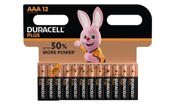 Duracell MN2400B12 Duracell Plus AAA 12 Pack