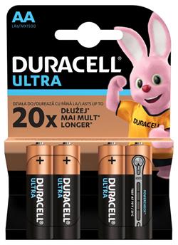 DURACELL - Ultra baterie AA 4 ks