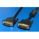 DVI kabel DVI-D dual link M-M, 15m